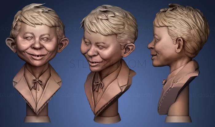 3D model Alfred Neuman (STL)